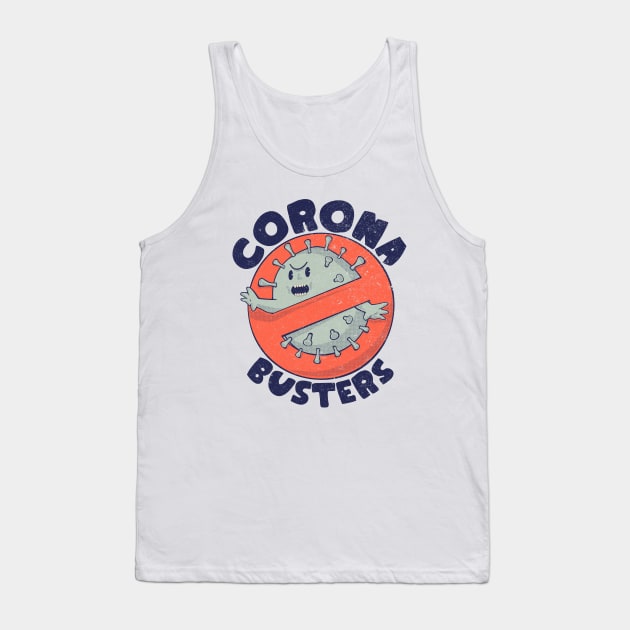 Corona Busters - Coronabusters | Gift for Patient care tech | Medical Pulmonary Unit | Community Hospital Tank Top by anycolordesigns